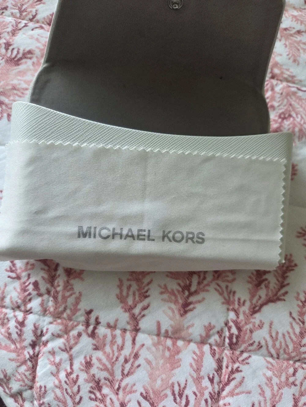 Michael Kors Clear Frame Polarized  Sunglasses. LIKE NEW well Cared For